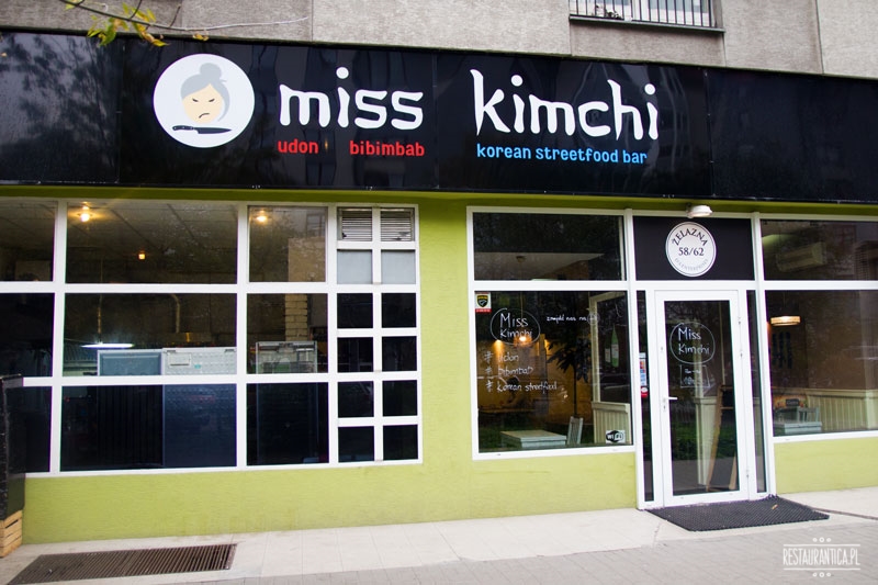 Wejście do lokalu miss kimchi