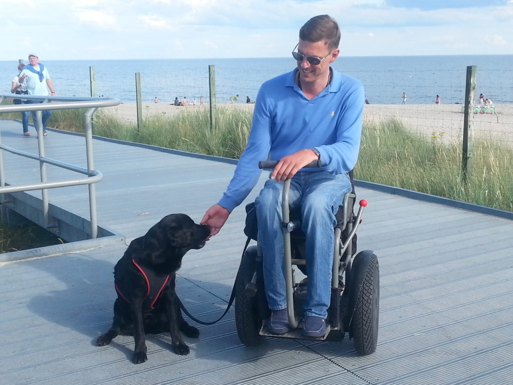  Trójmiasto z Coco, wózek elektryczny, wózek inwalidzki, turystyka bez barier, podróże dla niepełnosprawnych