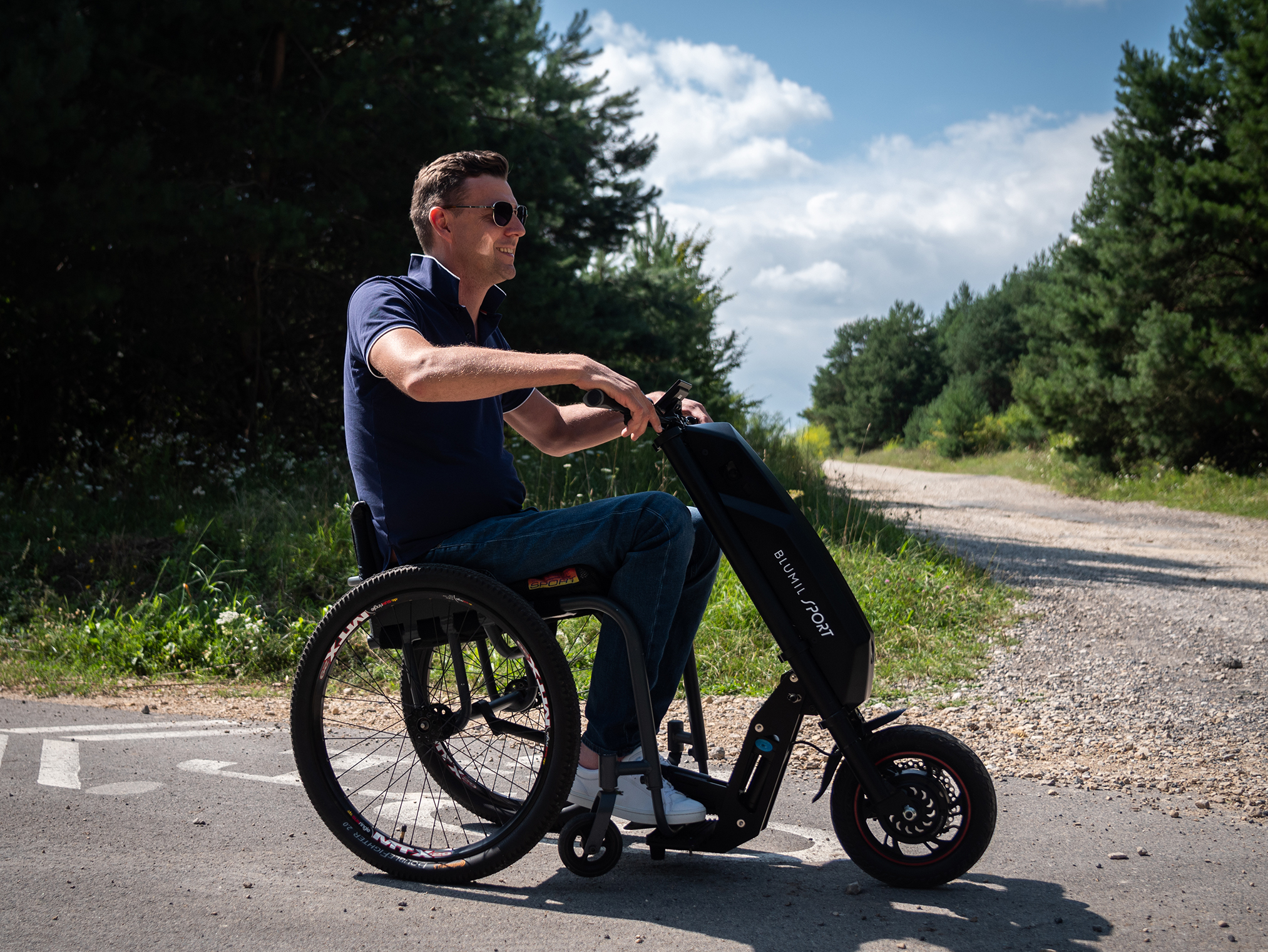 SPARX One with Blumil Sport electric drive